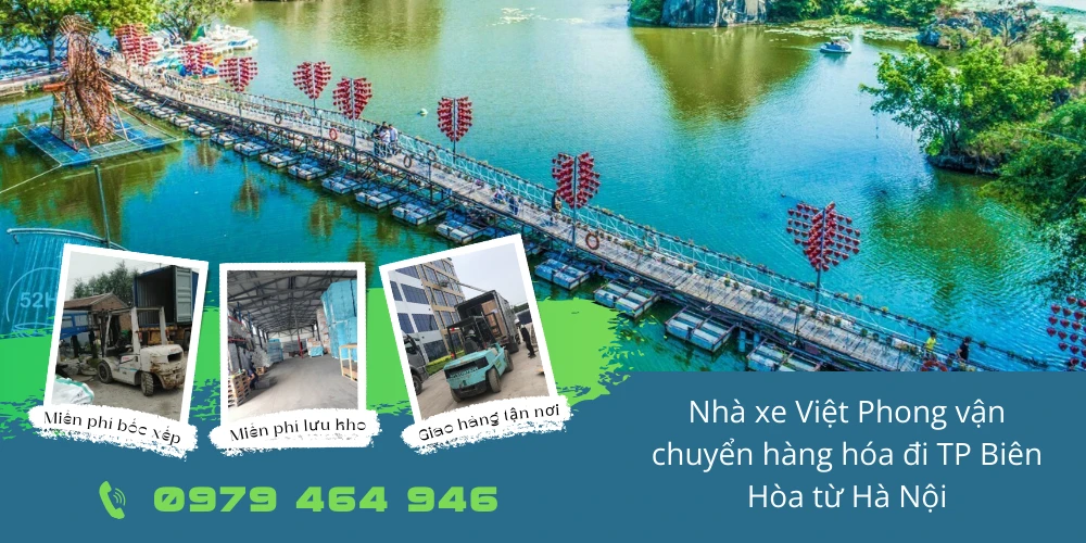 Nhà xe Việt Phong vận chuyển hàng hóa đi TP Biên Hòa từ Hà Nội