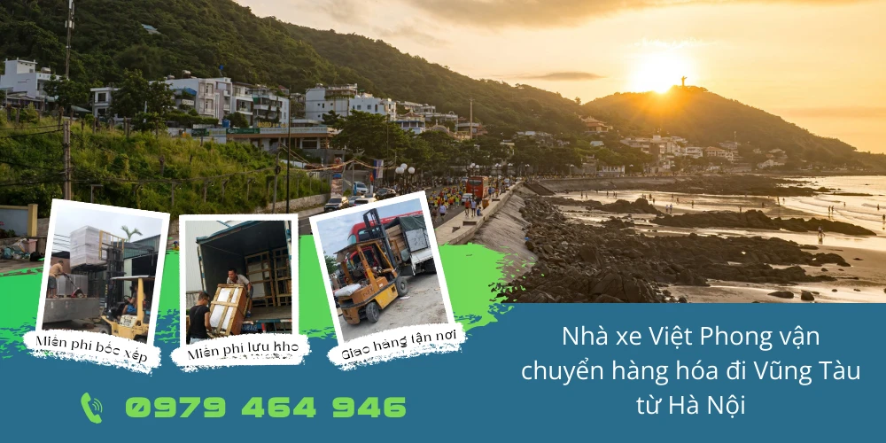 Nhà xe Việt Phong vận chuyển hàng hóa đi Vũng Tàu từ Hà Nội